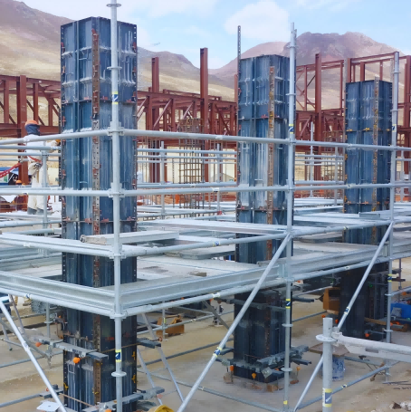 What Precautions Should Be Taken When Using Ringlock Scaffolding Commonly Used in Construction?