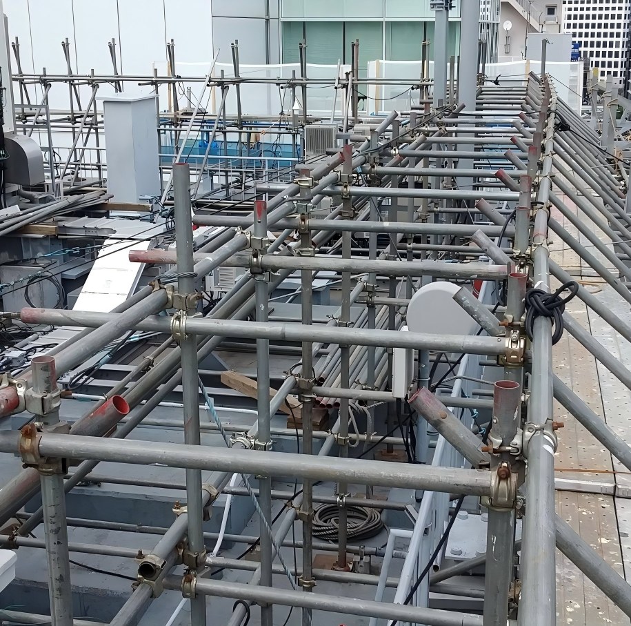 Construction Details of Steel Tube Scaffolding with Couplers
