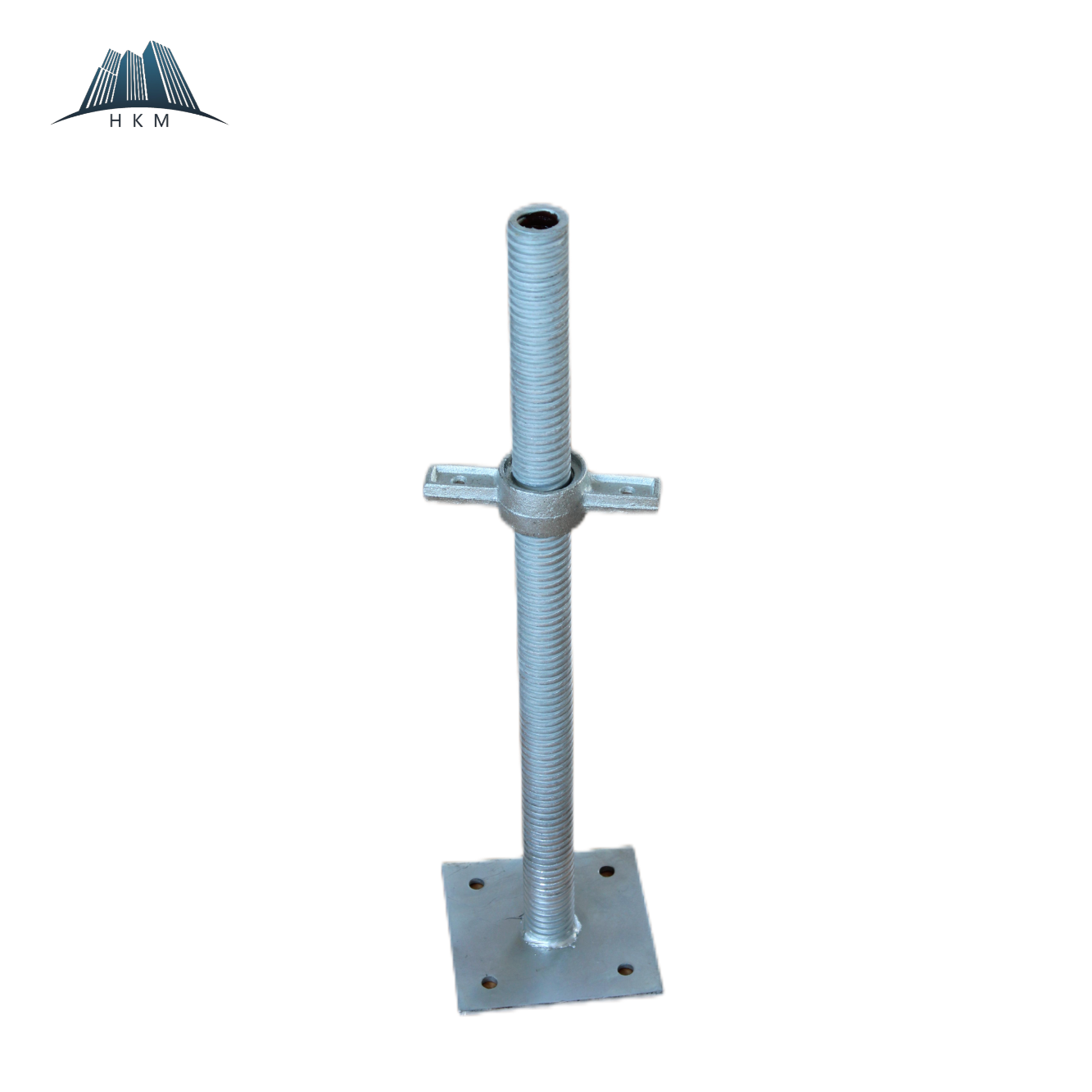 Adjustable Jack Base for Scaffolding Stability and Leveling