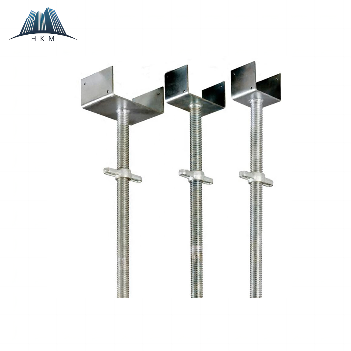 Adjustable Solid U Head Jack Base &ndash; Scaffold Jack Base Included