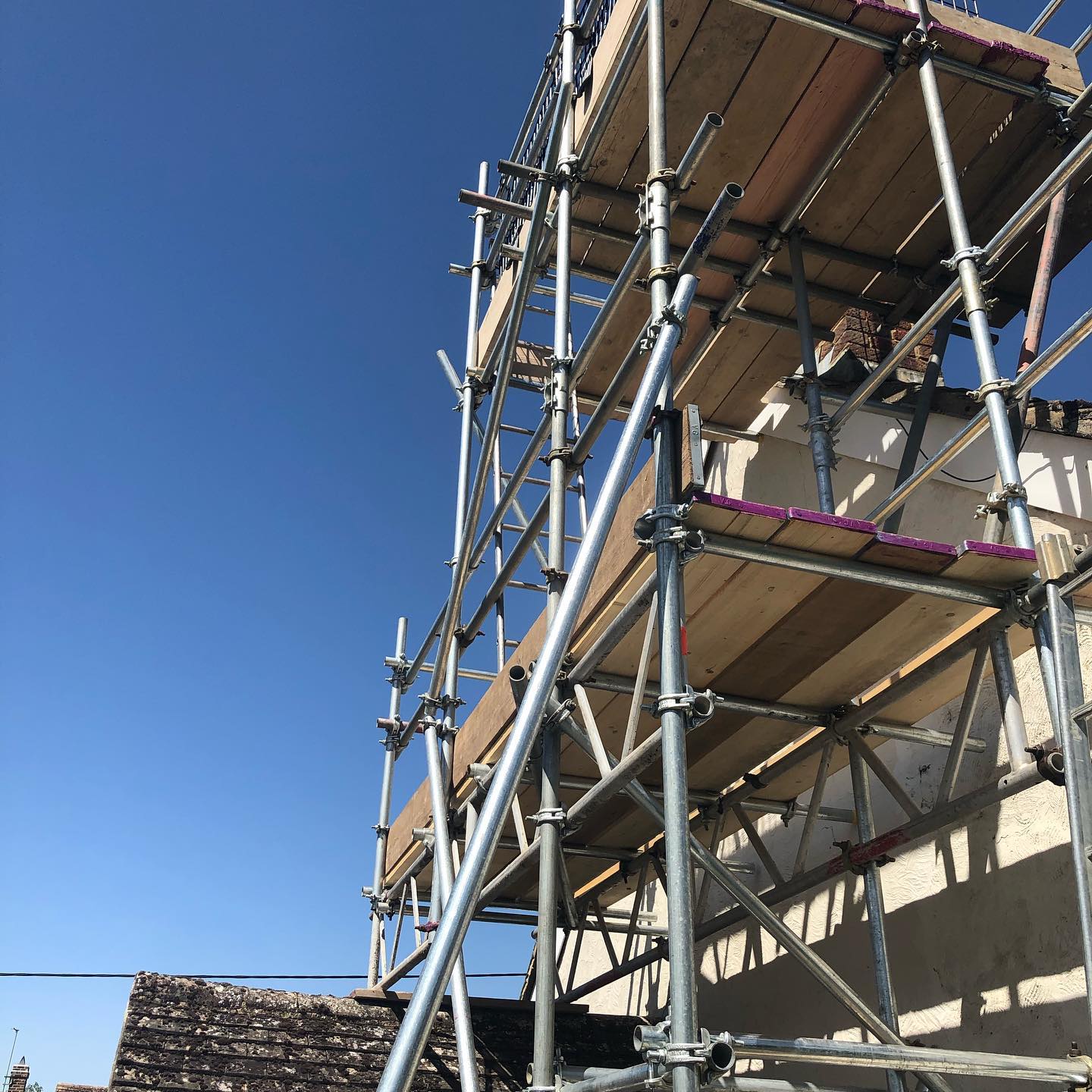 Technical Specifications for Scaffolding Erection Height and Member Installation