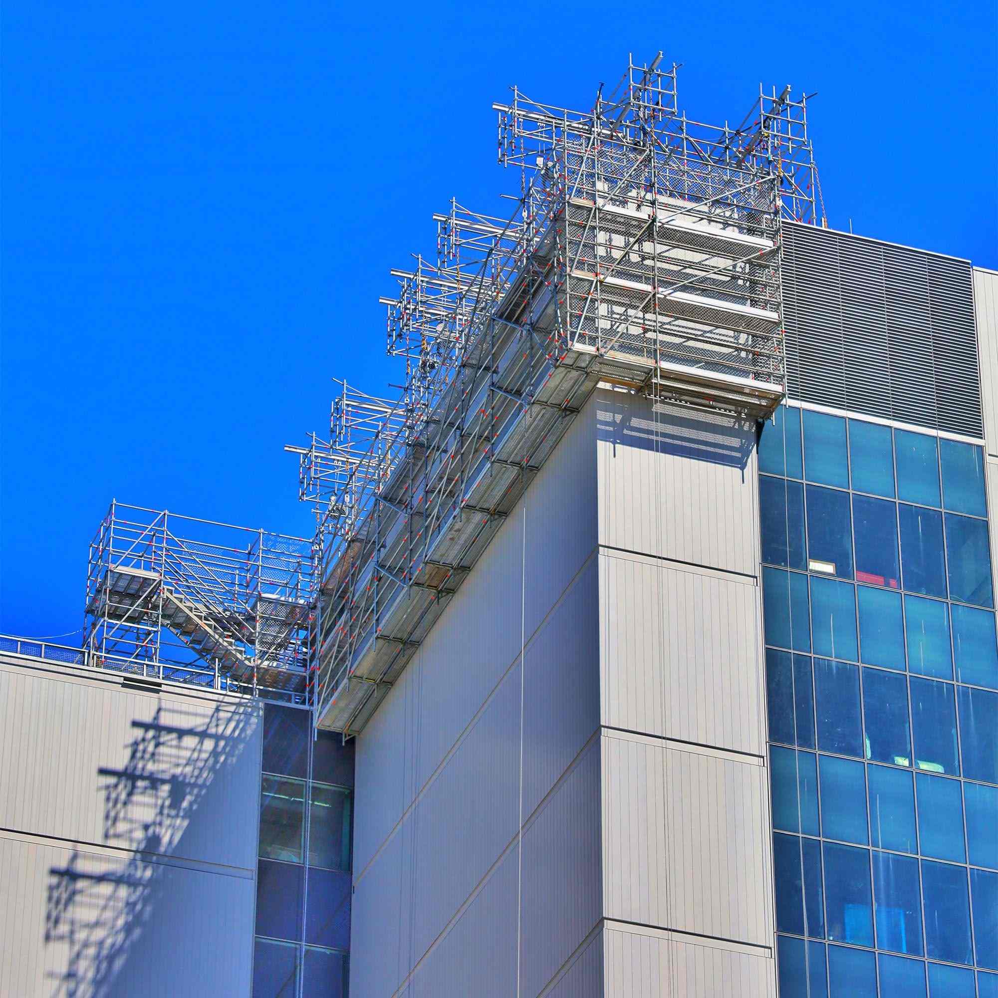 Hot-Dip-Galvanized Ringlock Scaffolding Project Case